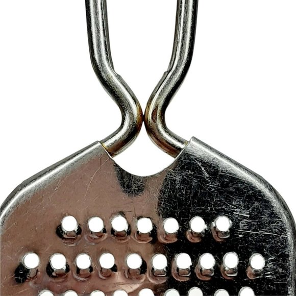 Vintage Zester Grater Curved Loop Handle, Stainless Steel Kitchen Tool - Picture 9 of 12